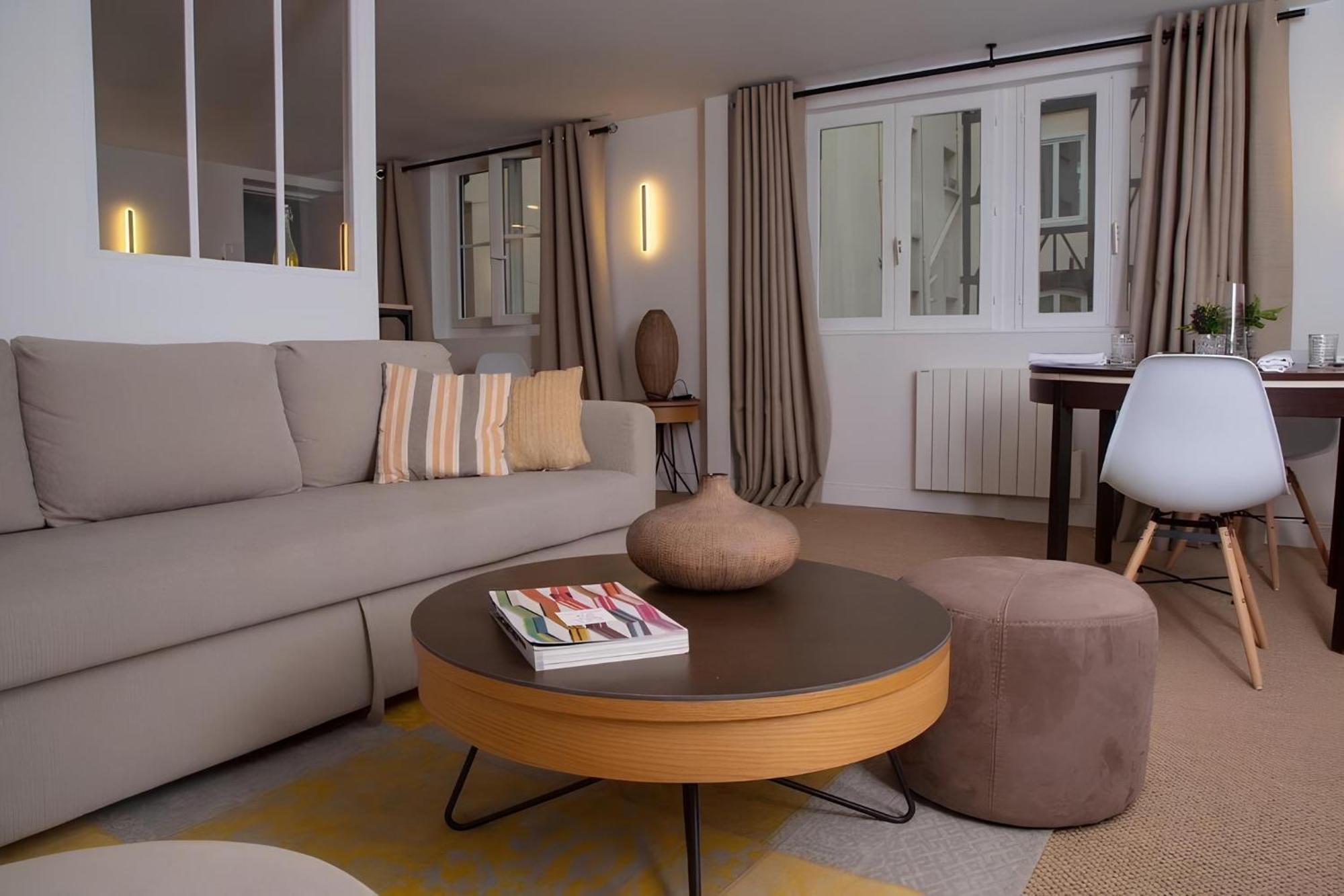 Fontenelle Appartement Calme Et Lumineux Rouen, Cathedrale "Menage & Linge Inclus " Bagian luar foto